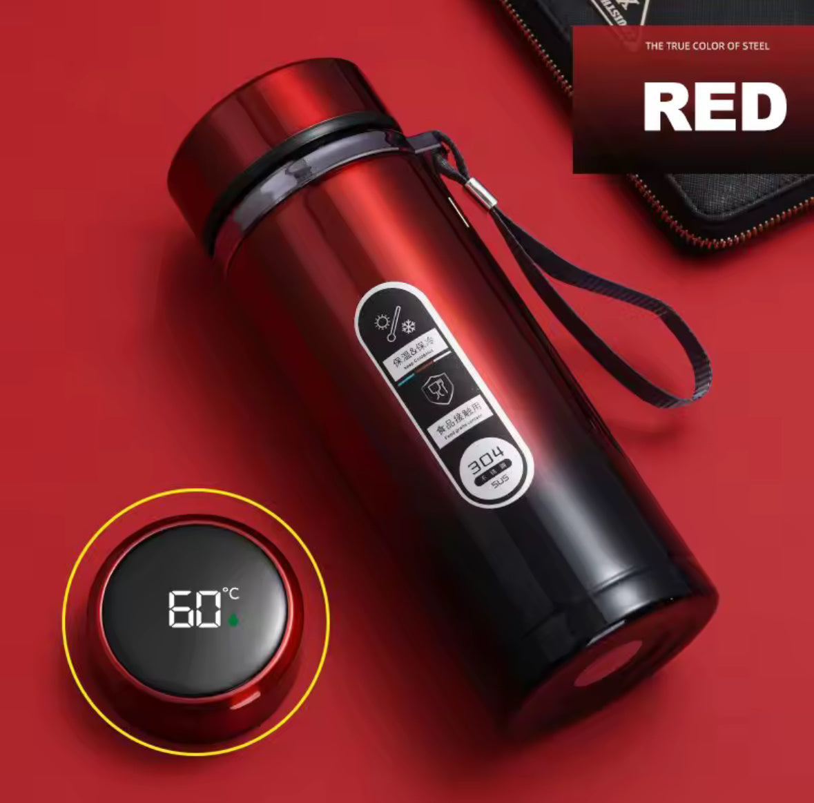 Smart Temperature Water Bottle