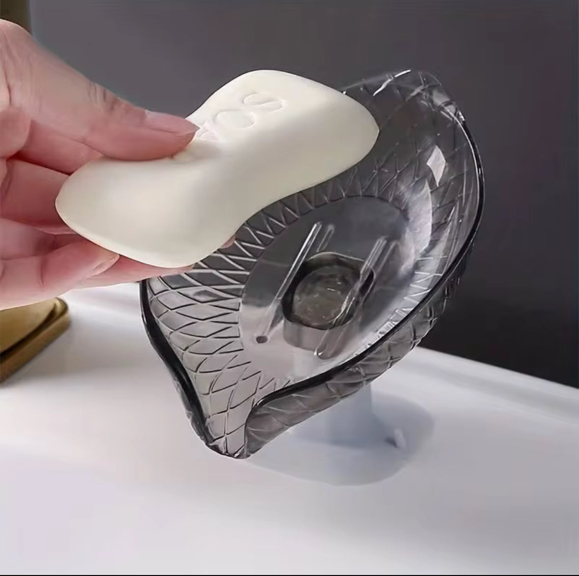 Self Draining Soap Box