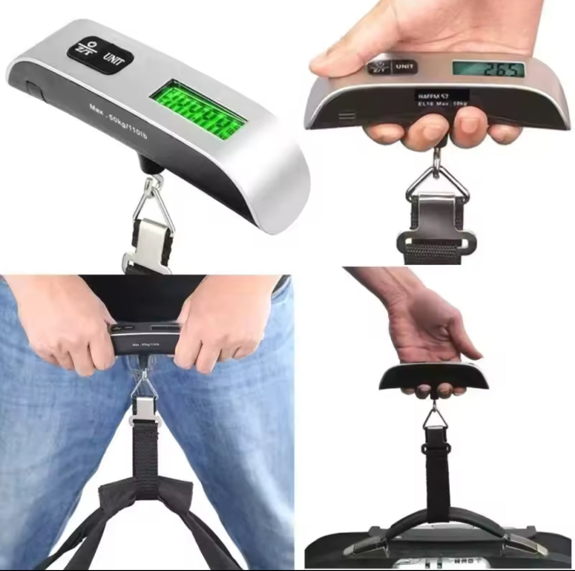 Portable Suitcase Weight Scale
