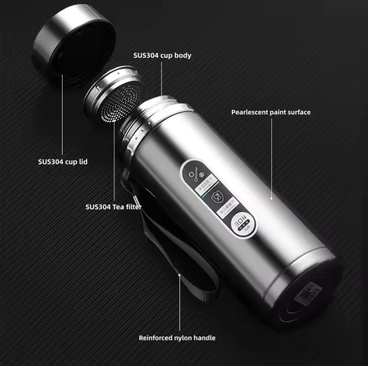 Smart Temperature Water Bottle