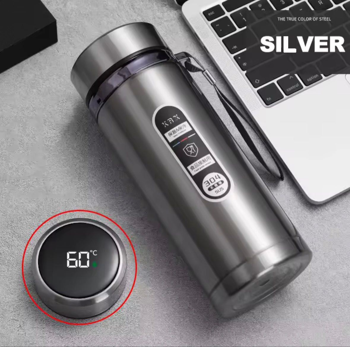Smart Temperature Water Bottle